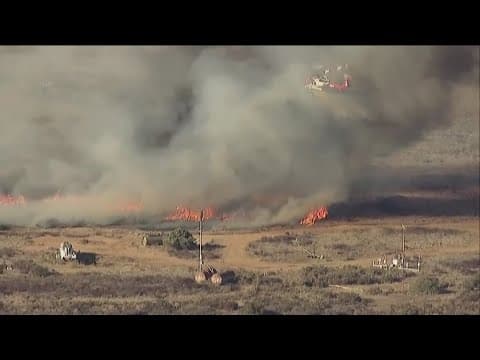 Weather Impact Alert: 4PM Update | Red Flag Warning in place as fire burned near MCAS Miramar