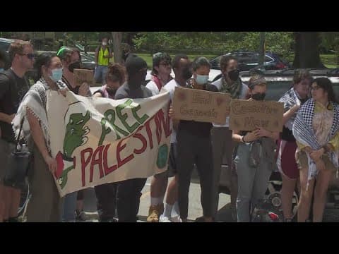 Tulane and Loyola students protest war in Gaza