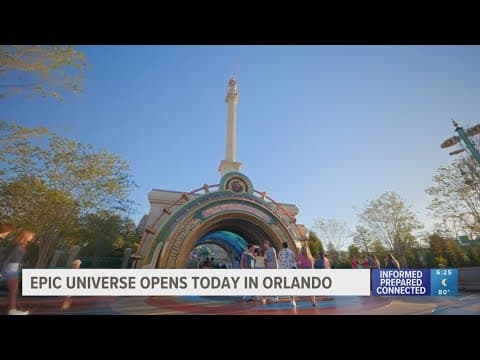 Universal's Epic Universe opens Thursday in Orlando