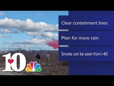 Black Bear fire near Tennessee state line has clear containment lines