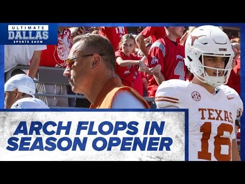 How worried should Longhorn fans be after loss to Ohio State? | Ultimate Dallas Sports Show