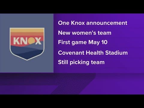 One Knox SC announces new women's soccer team: 'Women’s soccer belongs in Knoxville'