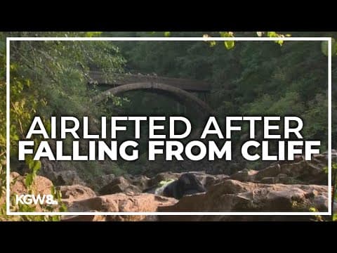 Man falls from cliff near Moulton Falls, sustaining serious injuries