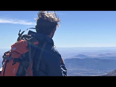 Brain cancer survivor hiking tallest mountain in each state to raise awareness