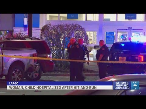 Woman arrested after 2 seriously hurt in hit-and-run in Walmart parking lot