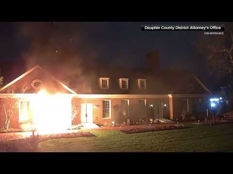 Josh Shapiro House Arson: Security video shows moment Balmer set PA Gov. Shapiro's house on fire