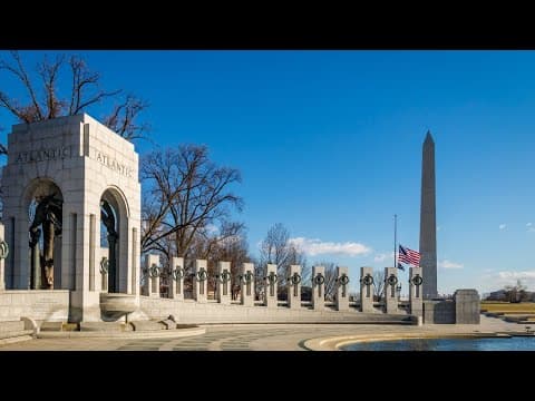 NOW: D-Day anniversary ceremony at World War II Memorial