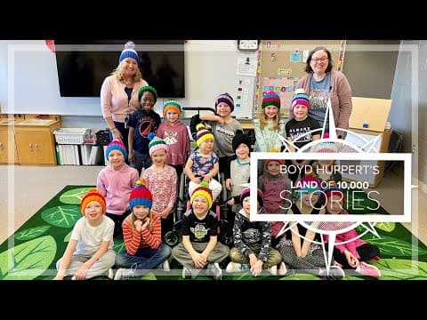 Teacher knits hats for her entire kindergarten class based on her students' designs