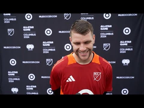 FC Dallas goalkeeper Maarten Paes speaks to media after 2024 MLS All-Star training