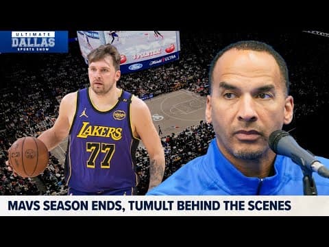 Mavs season ends, Nico Harrison's baffling press event | Ultimate Dallas Sports Show