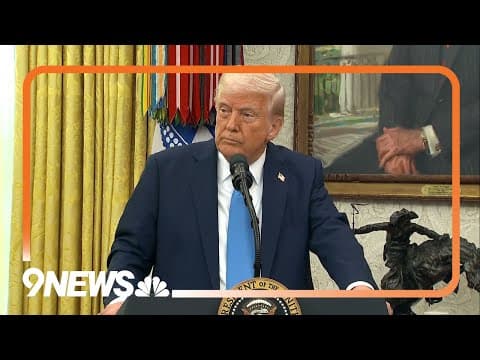 President Trump: We Will Help After Myanmar Earthquake