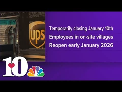 UPS facility on Callahan Drive to temporarily shut down for renovations