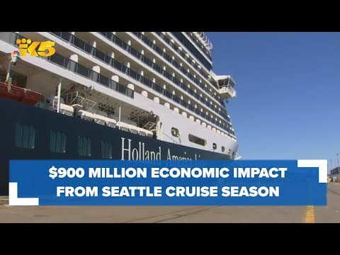 Port of Seattle: Nearly $900 million economic impact expected from cruise season