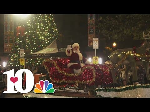 Hundreds take in Knoxville Christmas Parade downtown