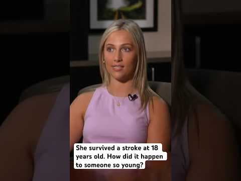 18 year old survives stroke. How did it happen to someone so young?