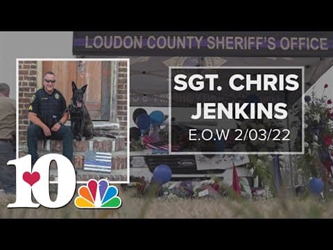 Sgt. Chris Jenkins honored and remembered during National Police Week