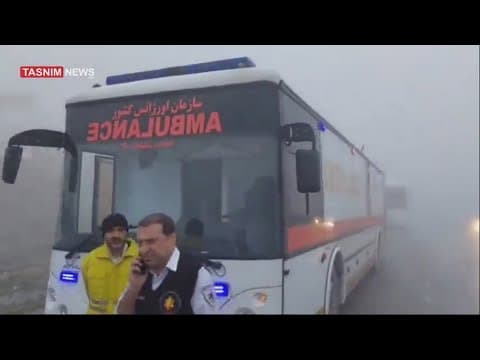 Site where helicopter carrying Iran president crashed found in remote area