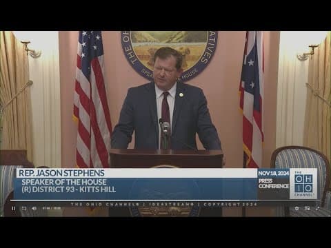 Ohio House speaker Jason Stephens ends bid for speakership