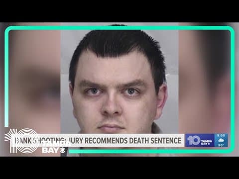 Jury recommends death sentence for man who shot, killed 5 women in Sebring bank