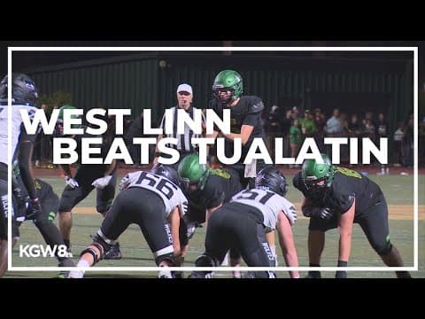West Linn shuts down Tualatin in Thursday matchup | Friday Night Football