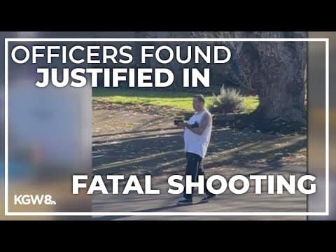 Grand Jury finds 3 police officers justified in shooting and killing man near Salem