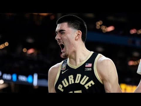 Former Purdue basketball star Zach Edey charged with reckless driving in Tippecanoe County