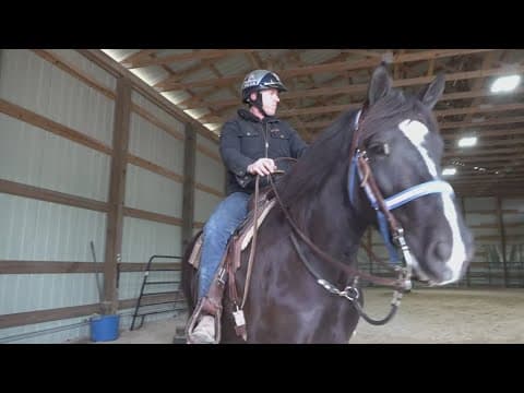 We get a first look of Knoxville's mounted patrol unit