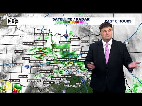DFW weather: Storms possible on Memorial Day on Monday night