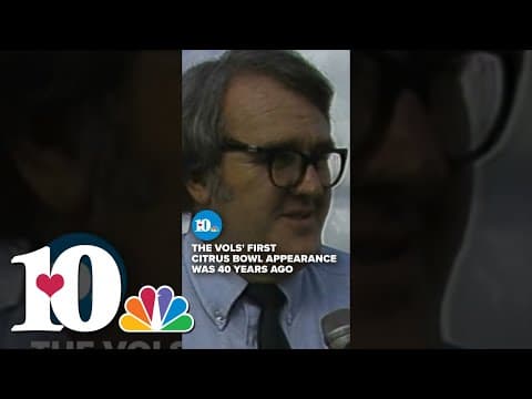 The Vols first Citrus Bowl appearance was 40 years ago