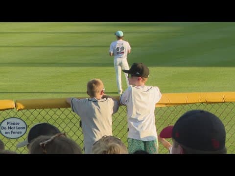 Baseball fans enjoy game, fireworks at Victory Field
