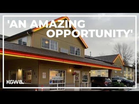 Portland motel repurposed into temporary shelter