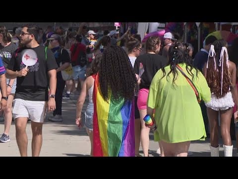 First of two major Pride events takes over downtown Houston