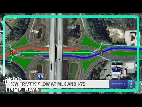 New traffic flow at MLK and I-75. Here's what to know