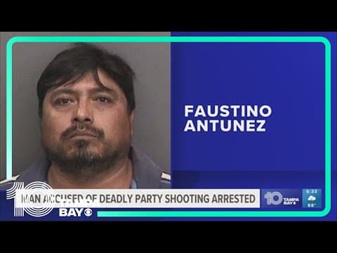 Deputies arrest suspect in deadly Plant City party shooting