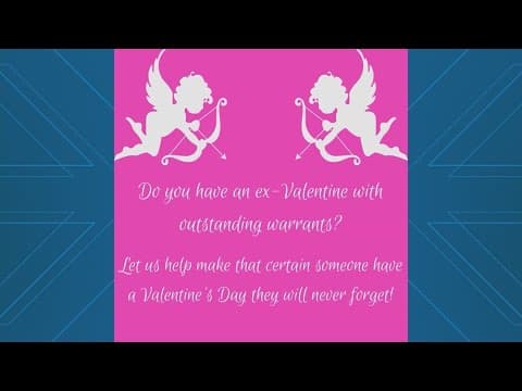 'Do you have an ex-Valentine with outstanding warrants?' | Crime Stoppers Valentine's Day special
