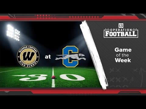 No. 10 Warren Central looking to rebound against No. 3 Carmel | Operation Football Game of the Week