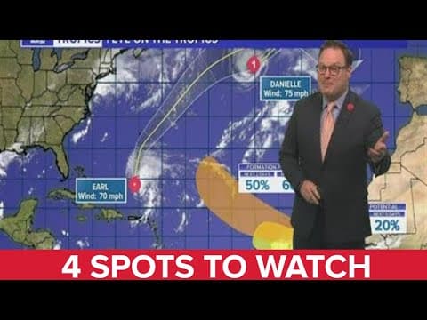 Tuesday evening tropical update: More development possible