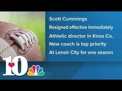 Lenoir City High School announces head football coach Scott Cummings has resigned