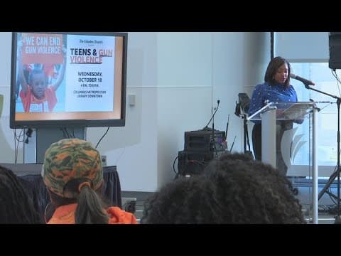 Columbus city, school leaders hold community discussion addressing gun violence