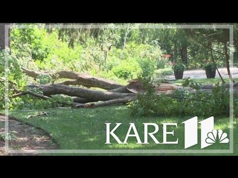 East metro cleans up after bout of severe storms