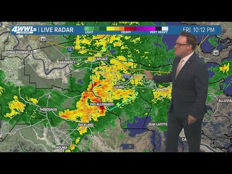 Weather Impact: Heavy rain at times through Saturday morning