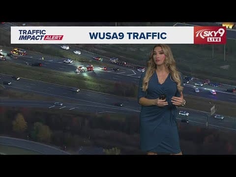 Traffic delays in Loudoun County for crash on Virginia Route 7