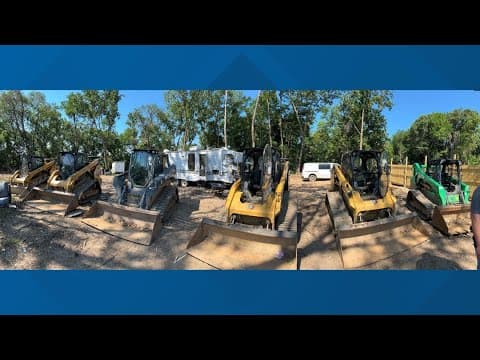 WATCH: Man arrested for stealing roughly $1 million in construction equipment in Maryland
