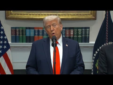 Trump says 25% tariffs on Mexican and Canadian imports will start Tuesday, stock market plummets