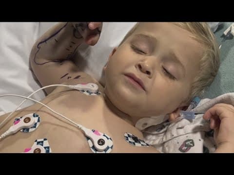 Family warns of danger after toddler survives rattlesnake bite