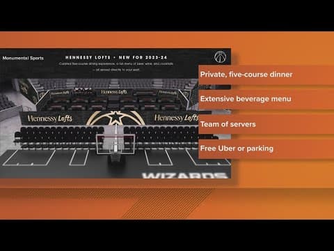 Washington Wizards partner with Hennessy for VIP experience