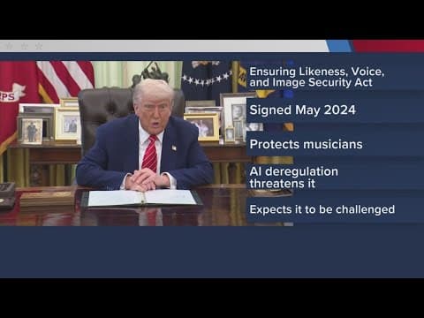 10-year ban on AI regulations in Trump's 'One Big Beautiful Bill' could override TN law