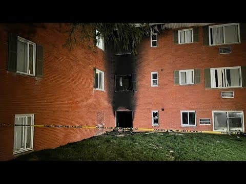 1 critically injured in fire at west Columbus apartments