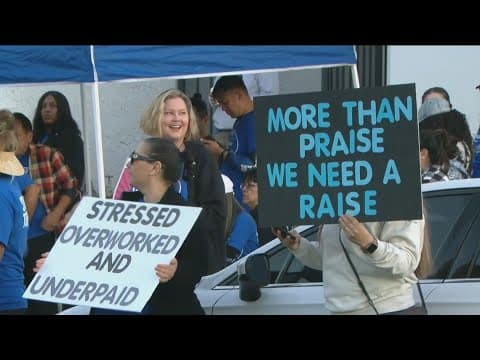 No deal yet for Kaiser healthcare workers on day two of strike