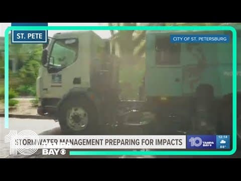St. Pete stormwater management teams preparing for impacts